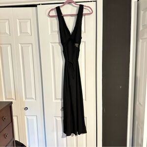 Target Black Wild Fable Lace Detail Slip Dress NWT